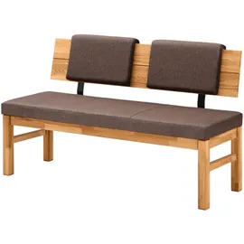 58 aufm Kessel Küchenbank Danny Massivholz 130 x 55 x 84 Sitzbank Holz massiv | 150