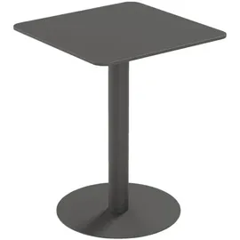 Paperflow Gartentisch Cross 60 x 60 x 75 cm Schwarz