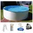 CLEAR POOL Rundpool RIO 450 x 120 cm inkl. Sandfilteranlage