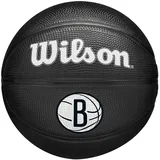 Wilson NBA Team Tribute Mini Basketball Schwarz 3