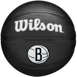 Wilson NBA Team Tribute Mini Basketball Schwarz 3