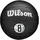 Wilson NBA Team Tribute Mini Basketball Schwarz 3