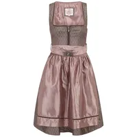 MarJo Dirndl Dormitz (1-tlg) Drapiert/gerafft braun|rosa 38