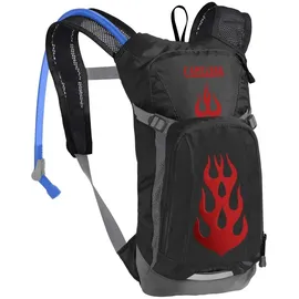 CamelBak Mini Mule Trinkrucksack 1.5l - Black / Flames - One Size