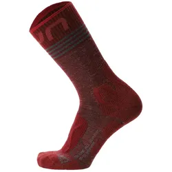 UYN Damen Trekking Socken - Trekking One All Season Mid Socks, Wandersocken, Logo Rot 35-36