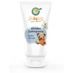 Sanoll Kinder Zahnpaste - Minze Orange 75ml Zahnpasta 