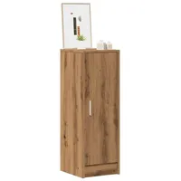 VidaXL Schuhschrank Artisan-Eiche 32x35x92 cm Holzwerkstoff