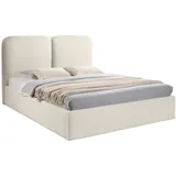 Mirjan24 Polsterbett Natur, Textil, Rechteckig, 140x200 cm, Schlafzimmer, Betten, Polsterbetten