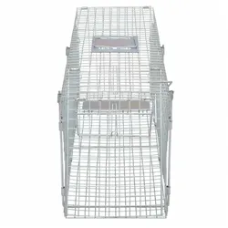 vidaXL Lebendfalle Verzinkt 100 cm