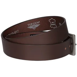 Top Gun Damengürtel Leder braun 110 cm