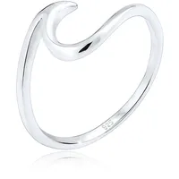 Elli Ring 925 Sterling Silber Wellen in Silber | Gr.: 50