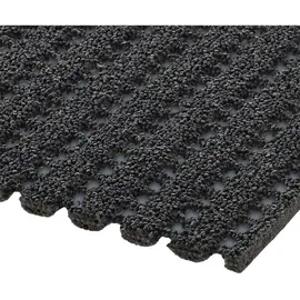 AKO Sicherheitsmatte, rutschfest Unico R13- Made in Germany Basalt 120x100cm