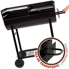 Aktive Grillfest 97x42x96 cm schwarz