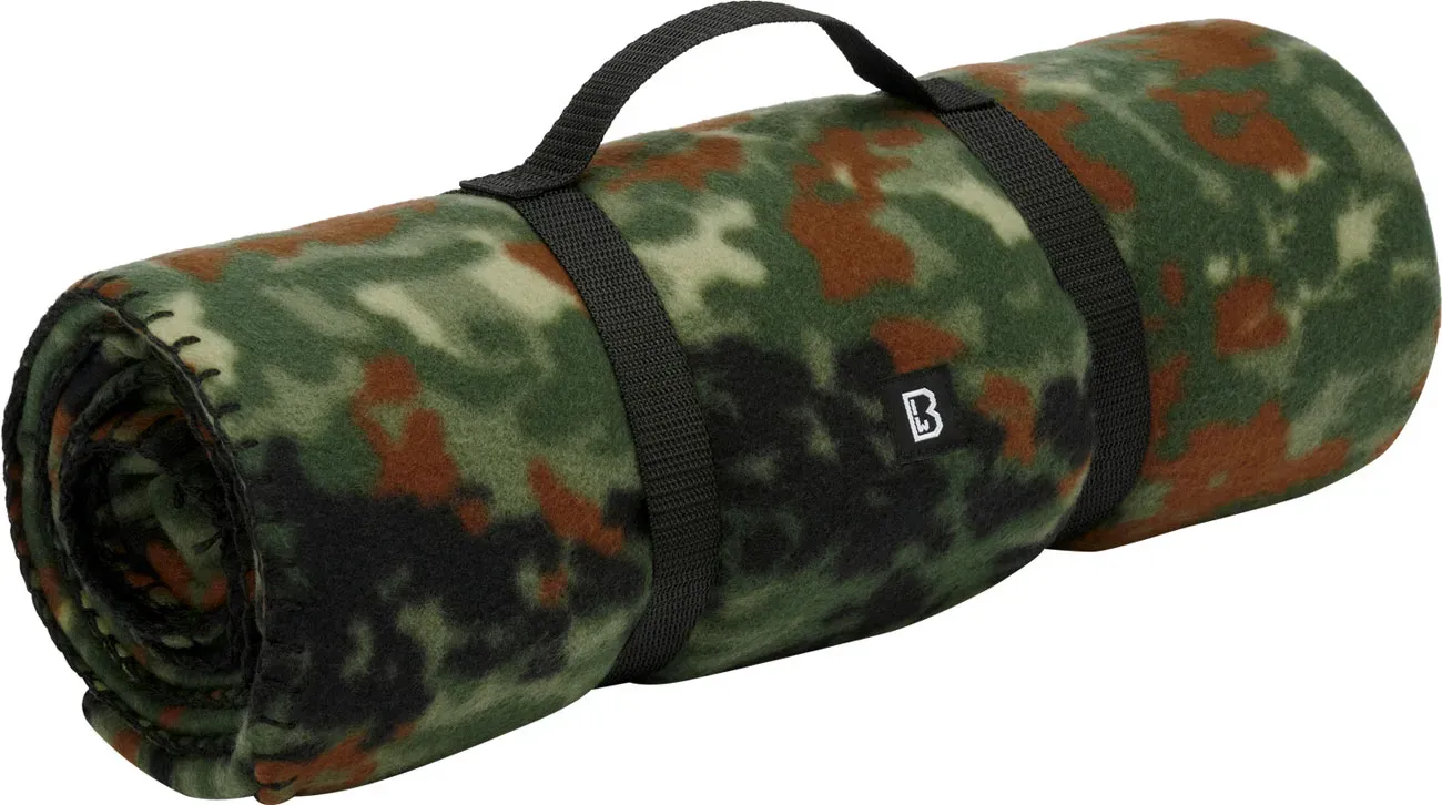 Brandit Fleece, couverture - Flecktarn