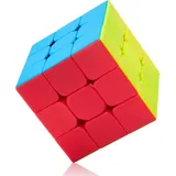 Roxenda Speed Zauberwürfel 3x3 Stickerless Speedcube Drehwürfel
