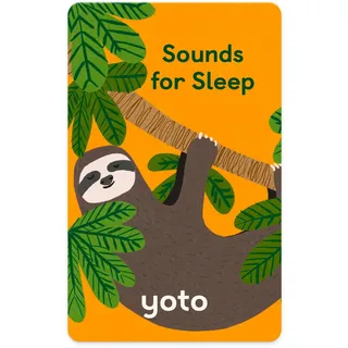 Yoto Sounds for Sleep – Soundeffekte-Audiokarte für Kinder zur Verwendung mit dem Yoto-Player und dem Mini All-in-1-Audioplayer für Kinder jeden Alters
