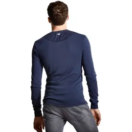 Schiesser Revival Longsleeve blau L