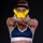 MOVIT Kettlebell PRO Kettlebell 4 kg gelb