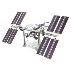 Metal Earth International Space Station, Modell einer Raumstation, Montagesatz,