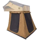 Vickywood Vorzelt zu zu Dachzelt BIG Willow 180 ECO -2.2m hoch, goldbraun