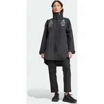 adidas PERFORMANCE Sportjacke MERCEDES - AMG PETRONAS FORMULA ONE TEAM MYSHELTER, Größe S in schwarz / weiß XS-SxNormalgrößen