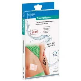 Höga-Pharm G. Höcherl Duschpflaster 10x20 cm Transparentverband steril