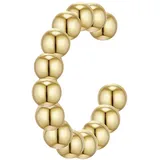 Glanzstücke München Ohrclips GSM189 gelbgold aus Sterling Silber
