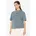 HARLEM SOUL Damen Gr XL blau fog blau Single Jersey Material 100 Baumwolle bedruckt regular fit normal Rundhals eingesetzt gerader Abschluss Shirts Rundhalsshirt aus Baumwolle
