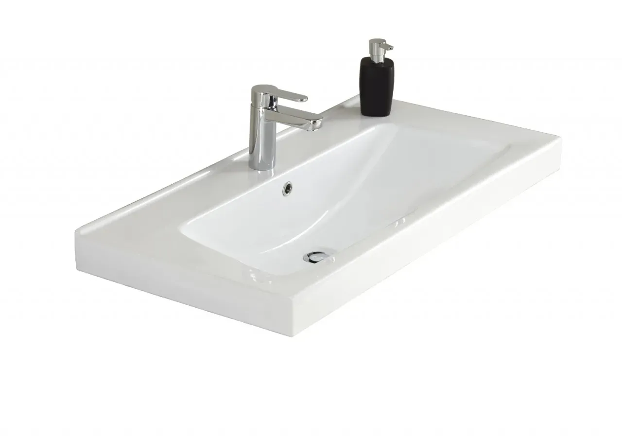 Pelipal Pineo Keramik-Waschtisch Girona SWT201202-760, B:765, H:70, T:460mm SWT201202-760