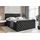 altdecor Boxspringbett BOXI8-Z KING 120 x 200 cm H3/H4 Schwarz