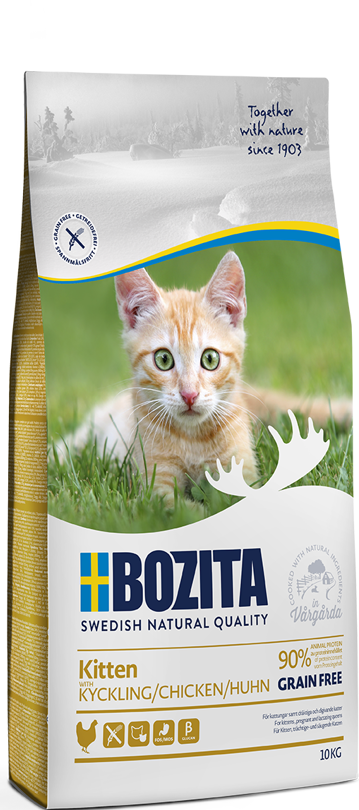 BOZITA Huhn Kätzchen 10kg (Rabatt für Stammkunden 3%)