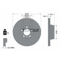Textar Bremsscheibe 92242005