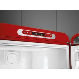 Smeg FAB32RRD6 Retro-Kühl-Gefrierkombination (331 l, 1968 mm hoch, Red)