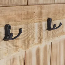 Mendler Garderobenpaneel HWC-D13 91 x 60 cm Kiefer