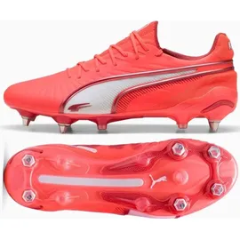 Puma King Ultimate Mxsg Fußballschuhe Herren Glowing Red/White 43
