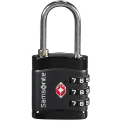 Samsonite Zahlenschloss Travel Accessoires Combilock 3dial TSA Light black