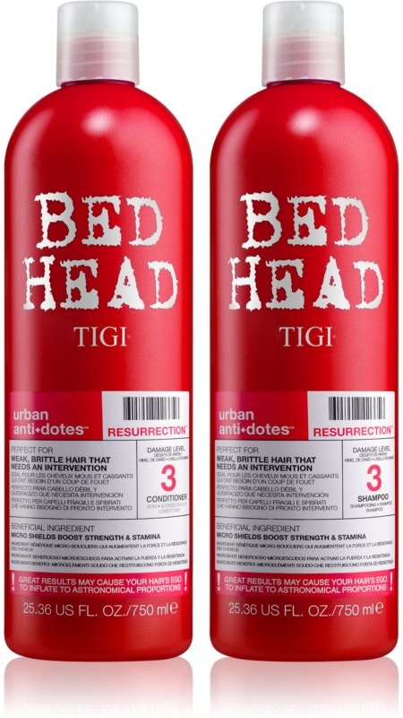 TIGI Bed Head Urban Antidotes Resurrection vorteilhafte Packung (für dünnes, gestresstes Haar) für Damen