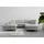 sit&more Stauraumhocker Maggiore 102 x 48 x 67 cm Grau