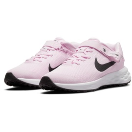 Nike Revolution 6 FlyEase Laufschuhe Kinder - pink foam Black, 37.5