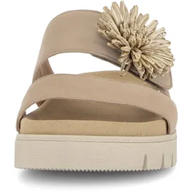Gabor Espadrilles Pantoletten für Damen, beige, Größe 44 EU