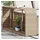 vidaXL Outdoor-Regale 2 Stk. Beige Poly Rattan