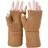 Stylebreaker Fingerlose Strickhandschuhe Braun Einheitsgröße