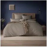 Estella Valetta Unifarben Grau 200 x 220 cm + 2 x 80 x 80 cm