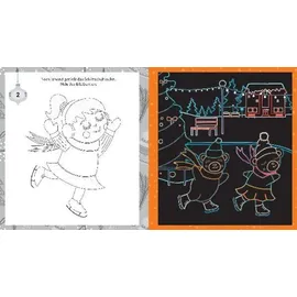 Schwager & Steinlein Mein Adventskalender-Kratzbuch