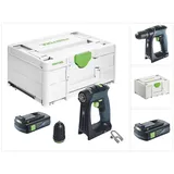 Festool CXS 18 Akku Bohrschrauber 18 V 40 Nm Brushless + 1x Akku 3,0 Ah + Systainer - ohne Ladegerät