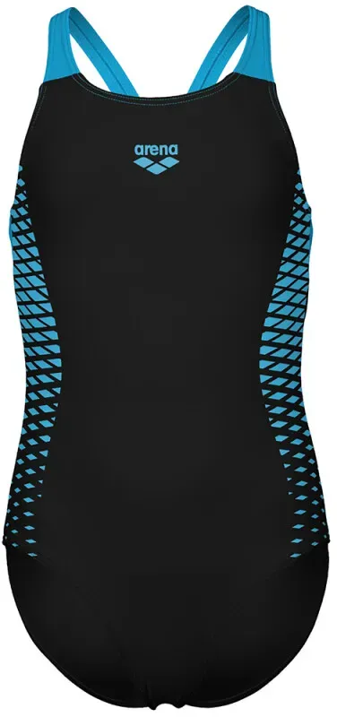 arena Openings Badeanzug Mädchen 580 - black-turquoise 164