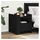 vidaXL Nachtschrank 45 x 50 x 50 cm Schwarz