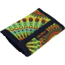 Guru Shop Besticktes Portemonnaie Retro Ethno Boho Unisex gelb