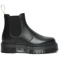 Dr. Martens 2976 Quad Chelseaboots Schlupfstiefelette mit Stretcheinsatz, Plateau, Boots schwarz 42 EU