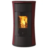 Edilkamin Pelletofen | CHERIE 9+ EVO TOP | 9 kW | Keramik Bordeaux